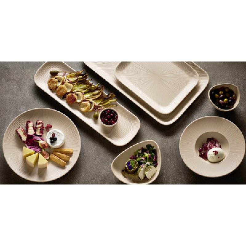 APS Assiette à pâtes NERO, diamètre: 290 mm, sable