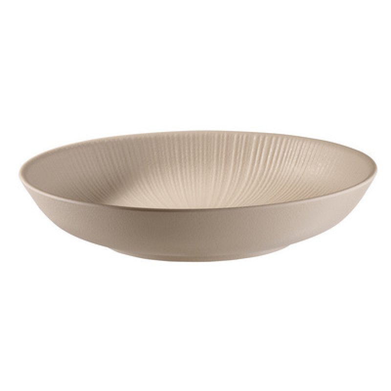 APS Assiette creuse NERO, diamètre: 225 mm, sable