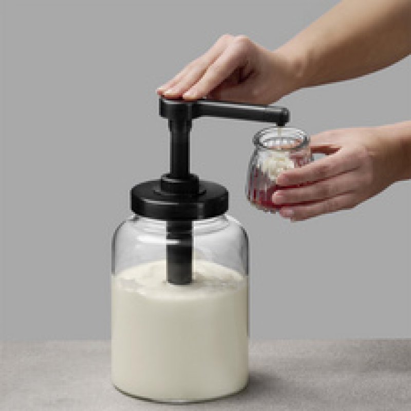 APS Flacon doseur DISPENSA, 1,7 litre, transparent/noir