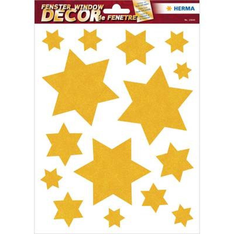 HERMA 15644 decorative sticker Film Gold Removable 15 pc(s)