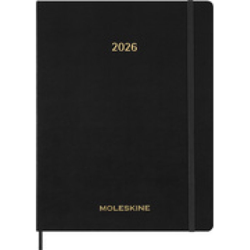MOLESKINE Agenda Essential 2025/2026, 15 mois, XXL