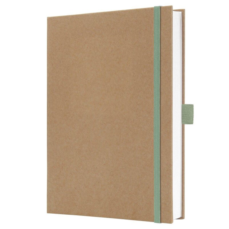 JOLIE JN841 bloc-notes A5 96 feuilles Marron, Couleur menthe