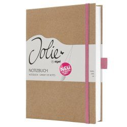 JOLIE JN843 Notebook , Pure Pink, approx. A5, lined