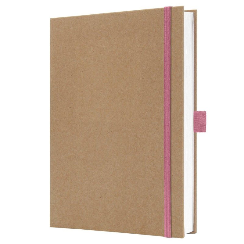 JOLIE JN843 Notebook , Pure Pink, approx. A5, lined