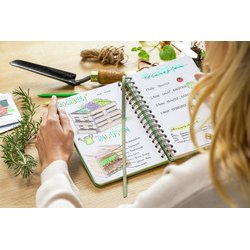 sigel Carnet à spirale Jolie Inspire "Garden Love", A5