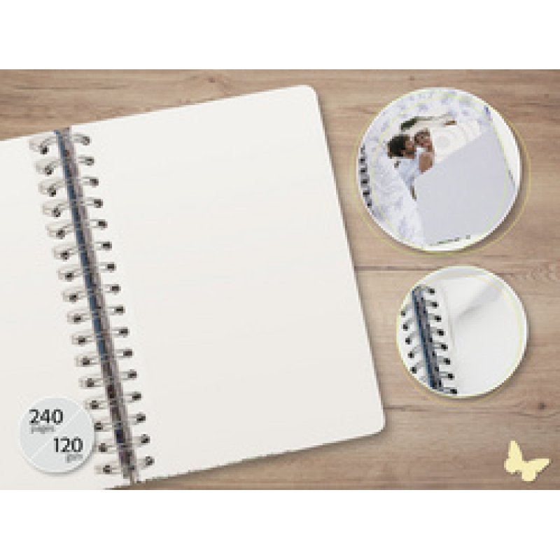 sigel Carnet à spirale Jolie Inspire "Garden Love", A5