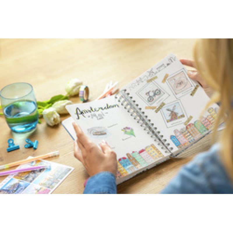 sigel Carnet à spirale Jolie Inspire "Summer Breeze", A5