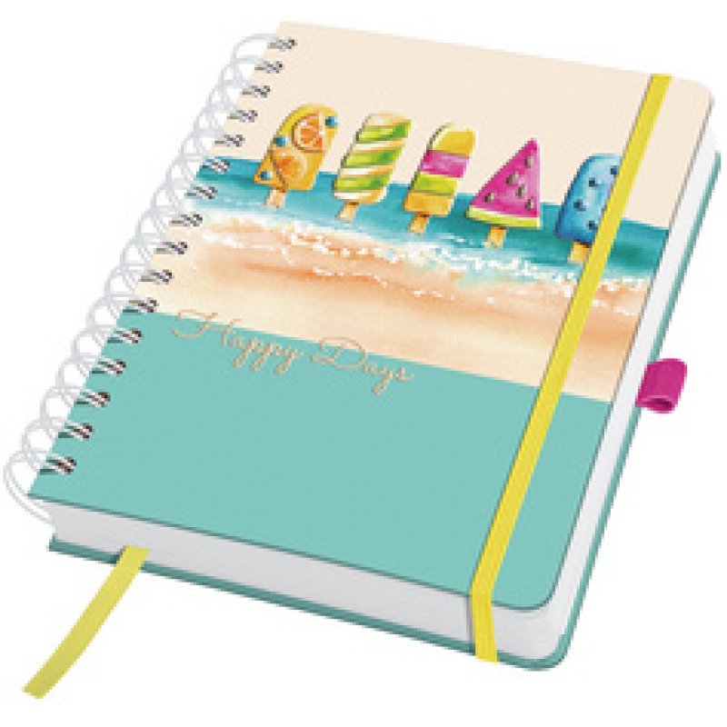 sigel Carnet à spirale Jolie Inspire "Summer Breeze", A5