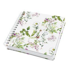 JOLIE JQ101 Spiral notebook , Fairytale Garden, approx. A5 square, blank