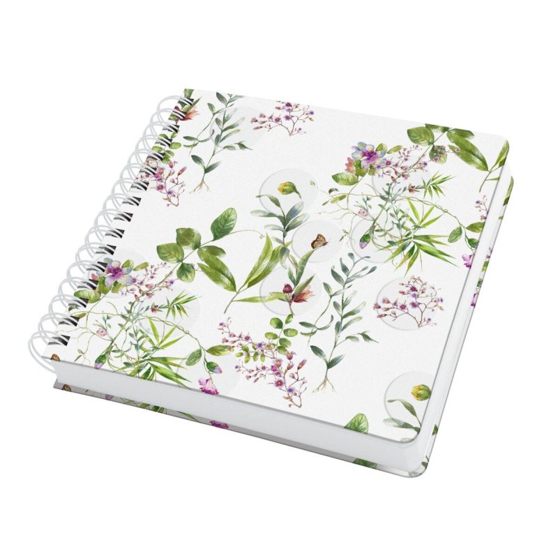 JOLIE JQ101 Spiral notebook , Fairytale Garden, approx. A5 square, blank