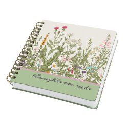 JOLIE JQ200 Spiral notebook , Wild Herbs, approx. A5 square, blank