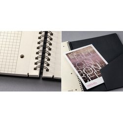 sigel Cahier à spirale Conceptum, A5, ligné, bleu foncé