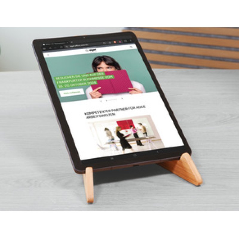 sigel Support pour laptop et tablette Eyestyle, en bambou