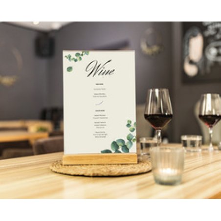 sigel Design-Papier "Eucalyptus", DIN A4, 90 g/qm, 2-spaltig