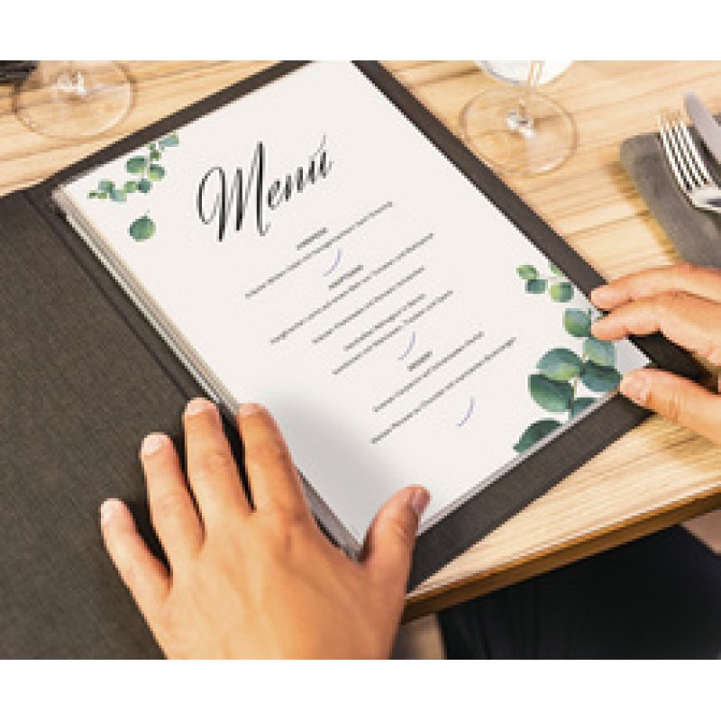 sigel Design-Papier "Eucalyptus", DIN A4, 90 g/qm, 2-spaltig