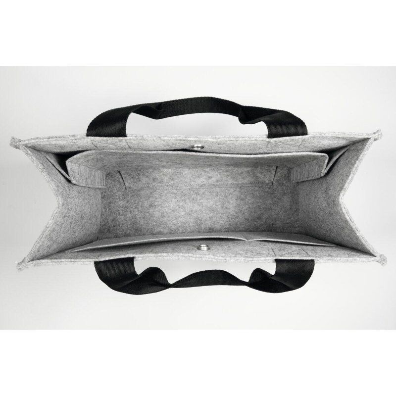 Sigel BA430 handbag/shoulder bag PET felt, Polyethylene terephthalate (PET) Grey Boy/Girl