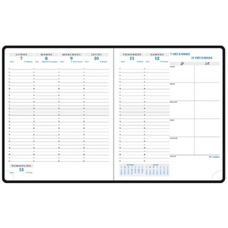 EXACOMPTA Recharge agenda semainier "Horizons 22", 2026