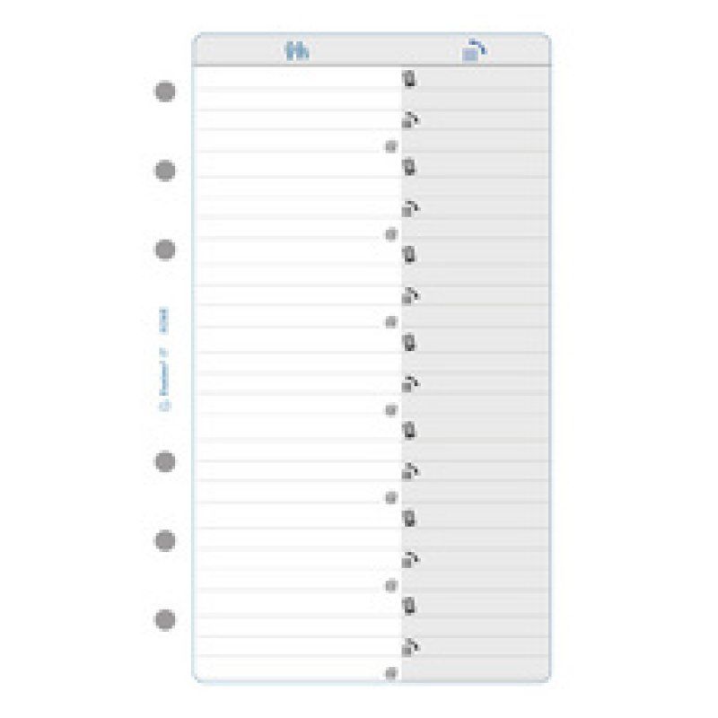 EXACOMPTA Recharge pour organiseur "Exatime 17", 2026