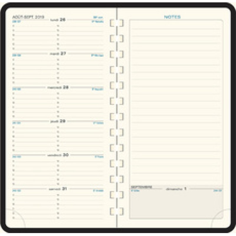 EXACOMPTA Recharge pour agenda "Espace 17 S", 2026