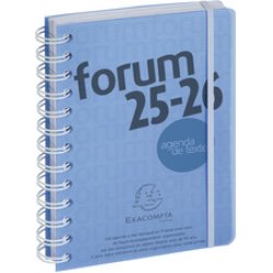 EXACOMPTA Agenda scolaire Forum Linicolor, 2025/2026, bleu