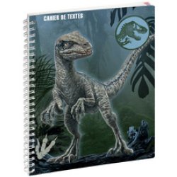 EXACOMPTA Cahier de textes Jurassic World "Raptor"