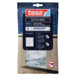 tesa KITCHEN Languettes adhésives Powerstrips pour tiroirs