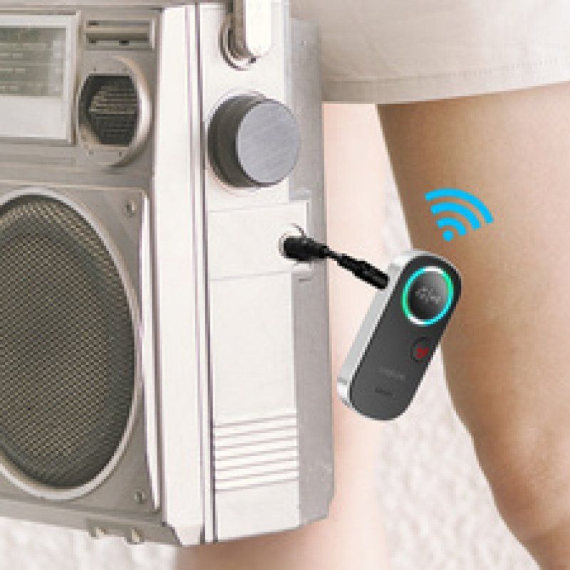 LogiLink BT 5.4 3D-Audio Receiver, schwarz, bluetoothfähig