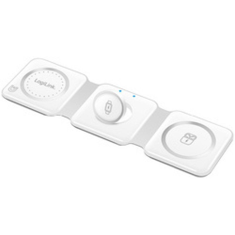 LogiLink Station de charge pour iPhone/Apple Watch/AirPods