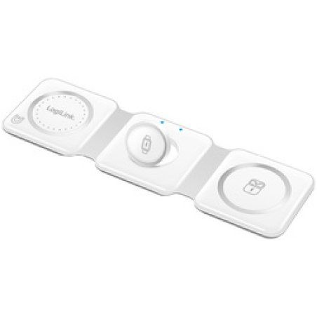 LogiLink Station de charge pour iPhone/Apple Watch/AirPods