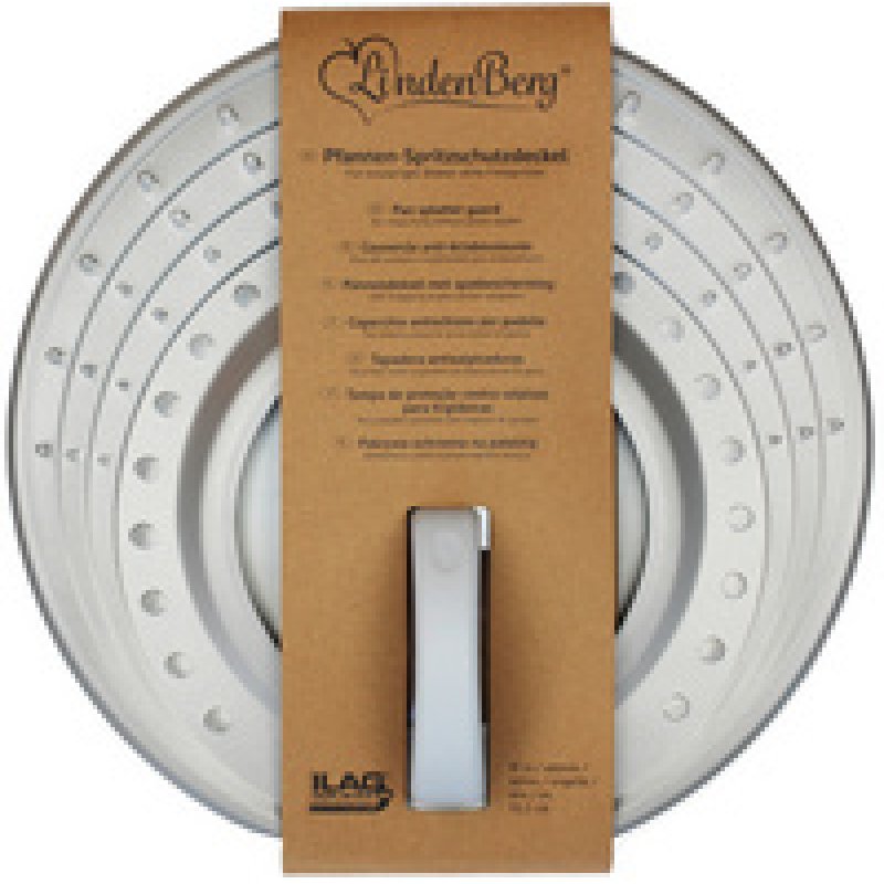 Linden Berg Couvercle anti-projections, rond, 315 mm, gris