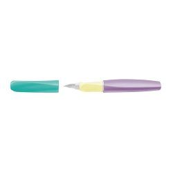 Pelikan Twist Color Blocking stylo-plume Système de remplissage cartouche Lilas, Couleur menthe 1 pièce(s)