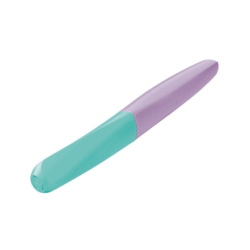 Pelikan Twist Color Blocking stylo-plume Système de remplissage cartouche Lilas, Couleur menthe 1 pièce(s)