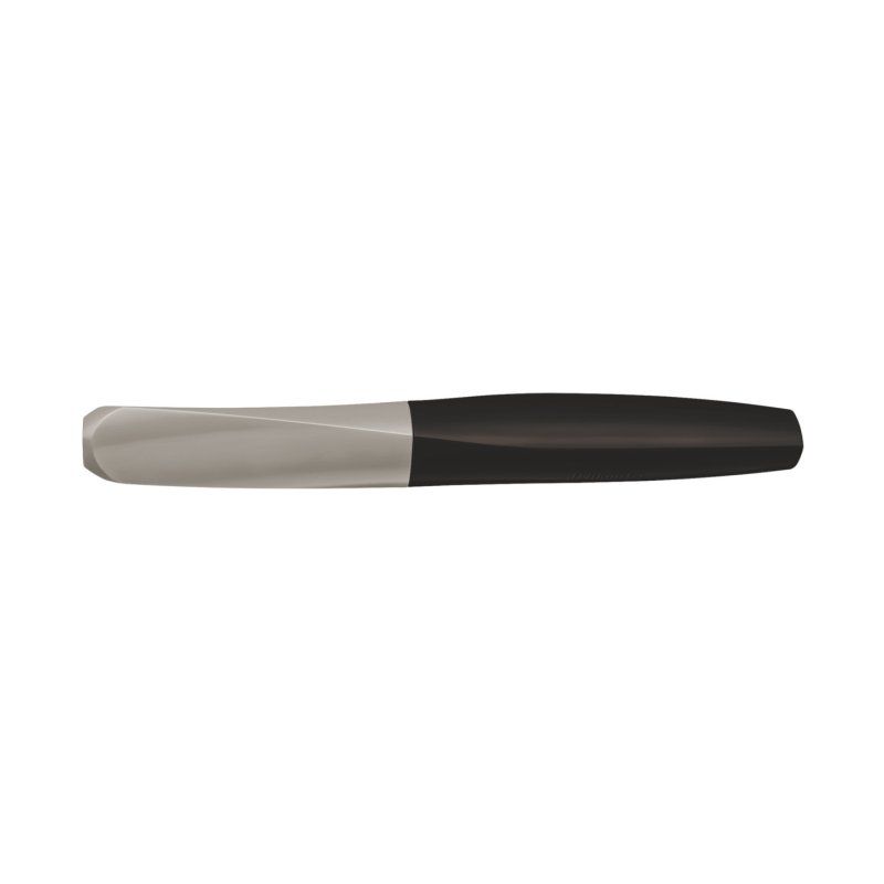 Pelikan Twist Color Blocking stylo-plume Système de remplissage cartouche Noir, Gris 1 pièce(s)