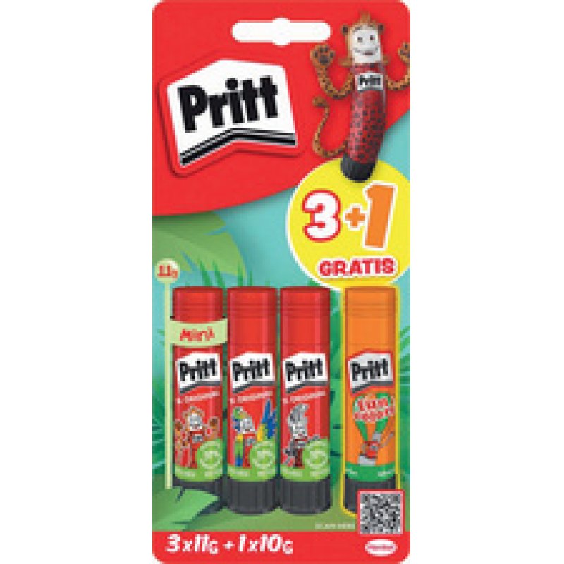 Pritt Bâton de colle BTS 2025, multipack, 2x 11 g 1x 10 g