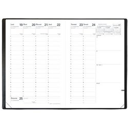 QUO VADIS Agenda "Ministre", 160 x 240 mm, 2026, noir