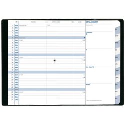 QUO VADIS Agenda de poche "Plain", 2026, Impala noir