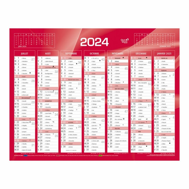 Quo Vadis 238169Q calendrier