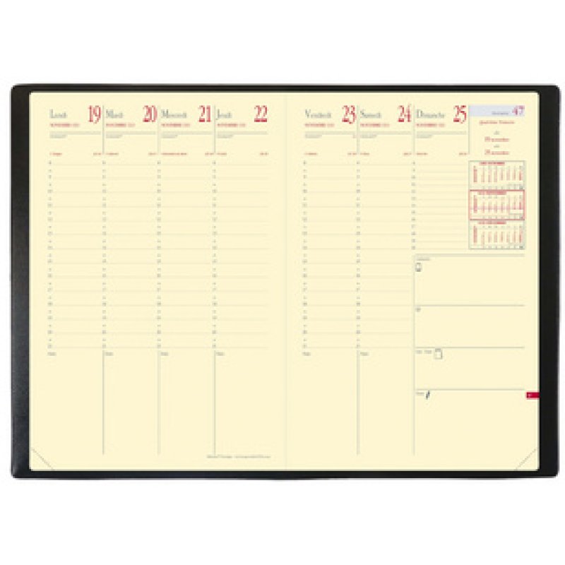 QUO VADIS Agenda "Ministre Prestige", 2026, Impala noir