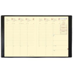 QUO VADIS Agenda "Président Prestige" 2026, Soho noir