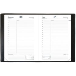 QUO VADIS Agenda ABP 1, 130 x 210 mm, 2026, noir