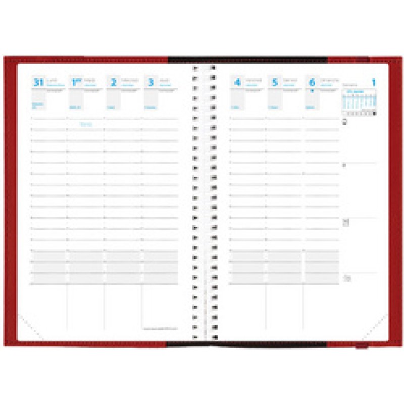 QUO VADIS Agenda Time & Life Pocket, 2026, blanc