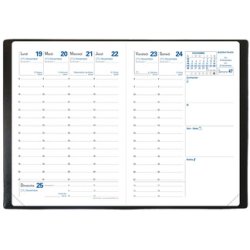 QUO VADIS Agenda de poche "Randonnée", 2026, noir