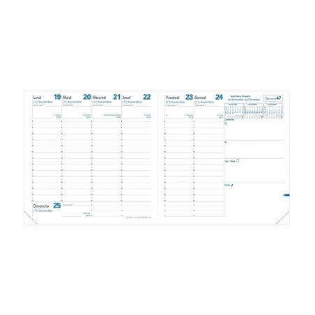 QUO VADIS Recharge pour agenda Exécutif, 160 x 160 mm, 2026