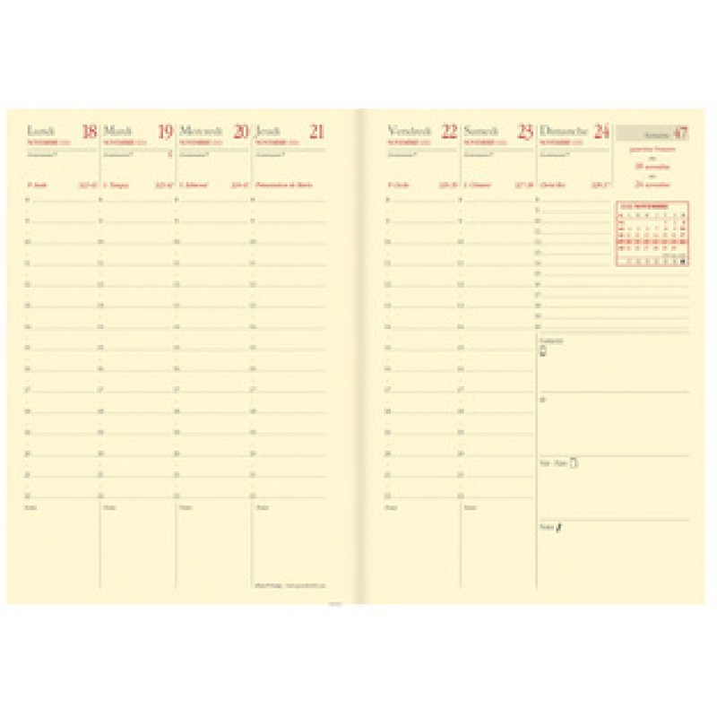 Quo Vadis Agenda de poche "Affaires Prestige", 2026, noir