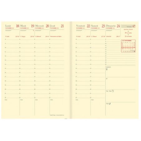 Quo Vadis Agenda de poche "Affaires Prestige", 2026, noir