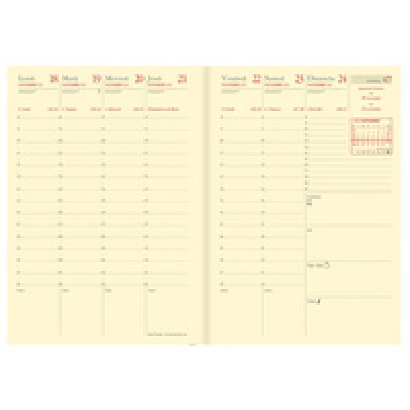 Quo Vadis Agenda de poche Affaires Prestige, 2026, bleu nuit