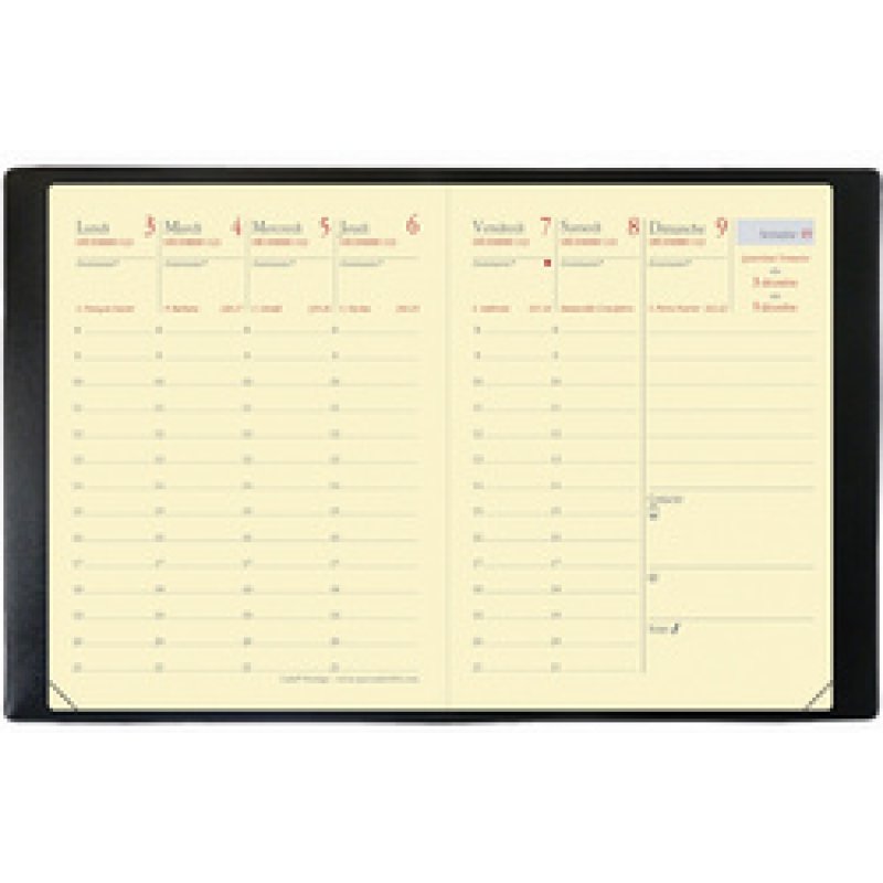 QUO VADIS Agenda de poche Carla Prestige, 2026, Soho noir