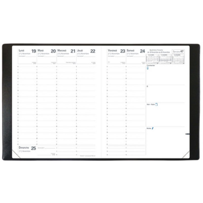 QUO VADIS Agenda "Président", 2026, Toscana rouge brique