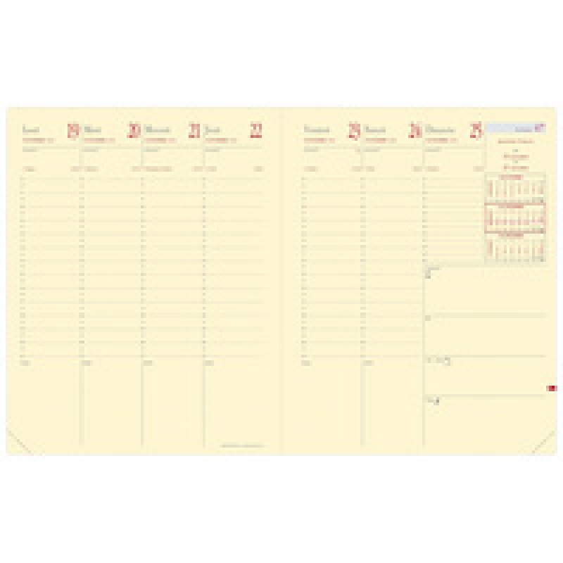 QUO VADIS Agenda Président Prestige, 2026, Marlow amande