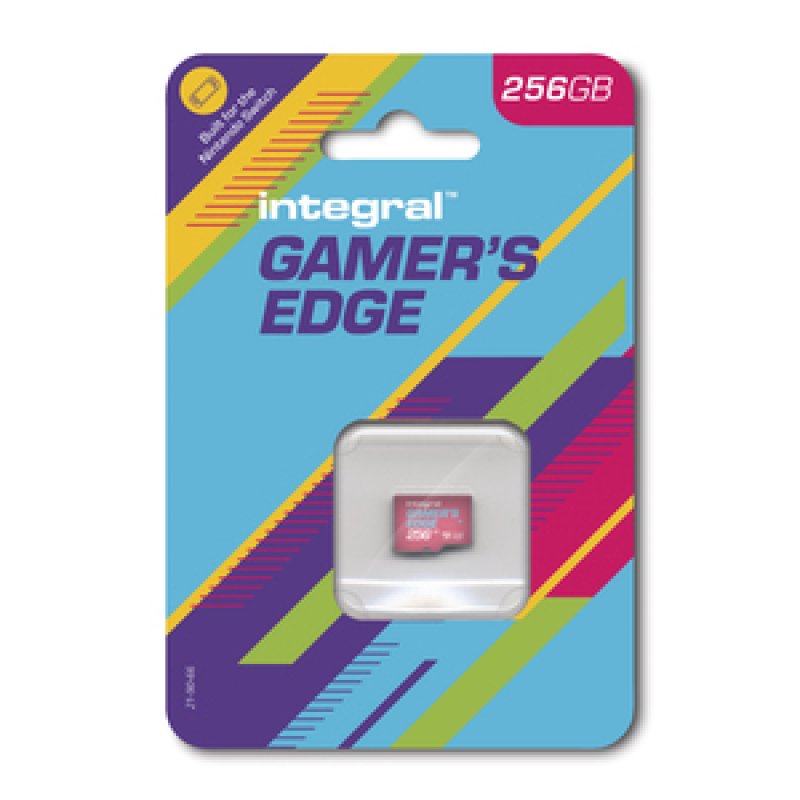 Carte microSDXC 256Go GAMER'S EDGE compatible Nintendo Switch